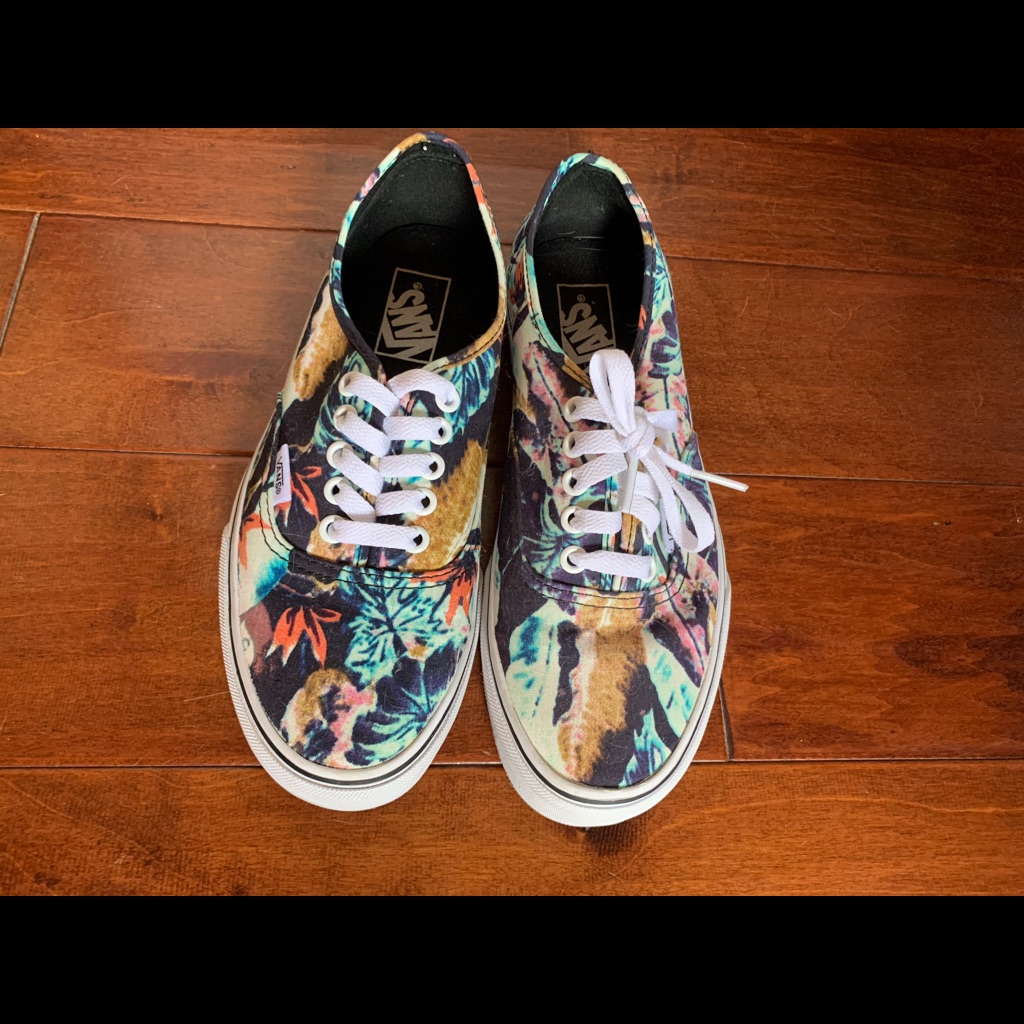 Multi-Colored Authentic Vans